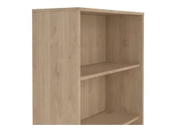 Dmora Estante Dsori, estante de escritório, estante, biblioteca, 80x34 h124 cm, carvalho^ Biblioteca