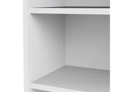 Biblioteca|Dmora Estante Dtedold, estante de escritório, estante, biblioteca, 89x40 h186 cm, branca Branco