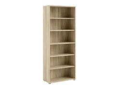 Dmora Estante Dtenton, estante de escritório, estante, biblioteca, 89x40 h222 cm, carvalho^ Biblioteca