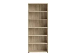 Dmora Estante Dtenton, estante de escritório, estante, biblioteca, 89x40 h222 cm, carvalho^ Biblioteca