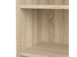 Dmora Estante Dtenton, estante de escritório, estante, biblioteca, 89x40 h222 cm, carvalho^ Biblioteca