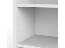 Sale Dmora Estante Dtenton, Estante de escritório, Estante, Biblioteca, 89x40 h222 cm, Branco