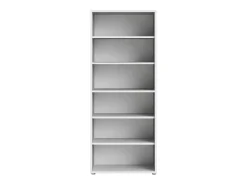 Sale Dmora Estante Dtenton, Estante de escritório, Estante, Biblioteca, 89x40 h222 cm, Branco