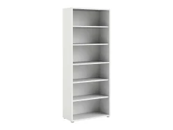 Sale Dmora Estante Dtenton, Estante de escritório, Estante, Biblioteca, 89x40 h222 cm, Branco