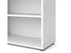 Sale Dmora Estante Dtenton, Estante de escritório, Estante, Biblioteca, 89x40 h222 cm, Branco