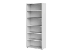 Sale Dmora Estante Dtenton, Estante de escritório, Estante, Biblioteca, 89x40 h222 cm, Branco