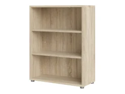 Dmora Estante Dterlizz, estante de escritório, estante, biblioteca, 89x40 h113 cm, carvalho^ Biblioteca
