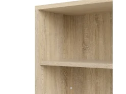 Dmora Estante Dterlizz, estante de escritório, estante, biblioteca, 89x40 h113 cm, carvalho^ Biblioteca