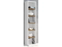 Online VCM Estante Elementa Branco/carvalho de mel A. 92 x L. 21 x P. 20 cm Multicor