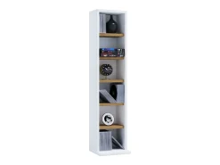 Online VCM Estante Elementa Branco/carvalho de mel A. 92 x L. 21 x P. 20 cm Multicor