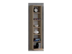 Clearance VCM Estante Elementa Sonoma Oak A. 92 x L. 21 x P. 20 cm Castanho