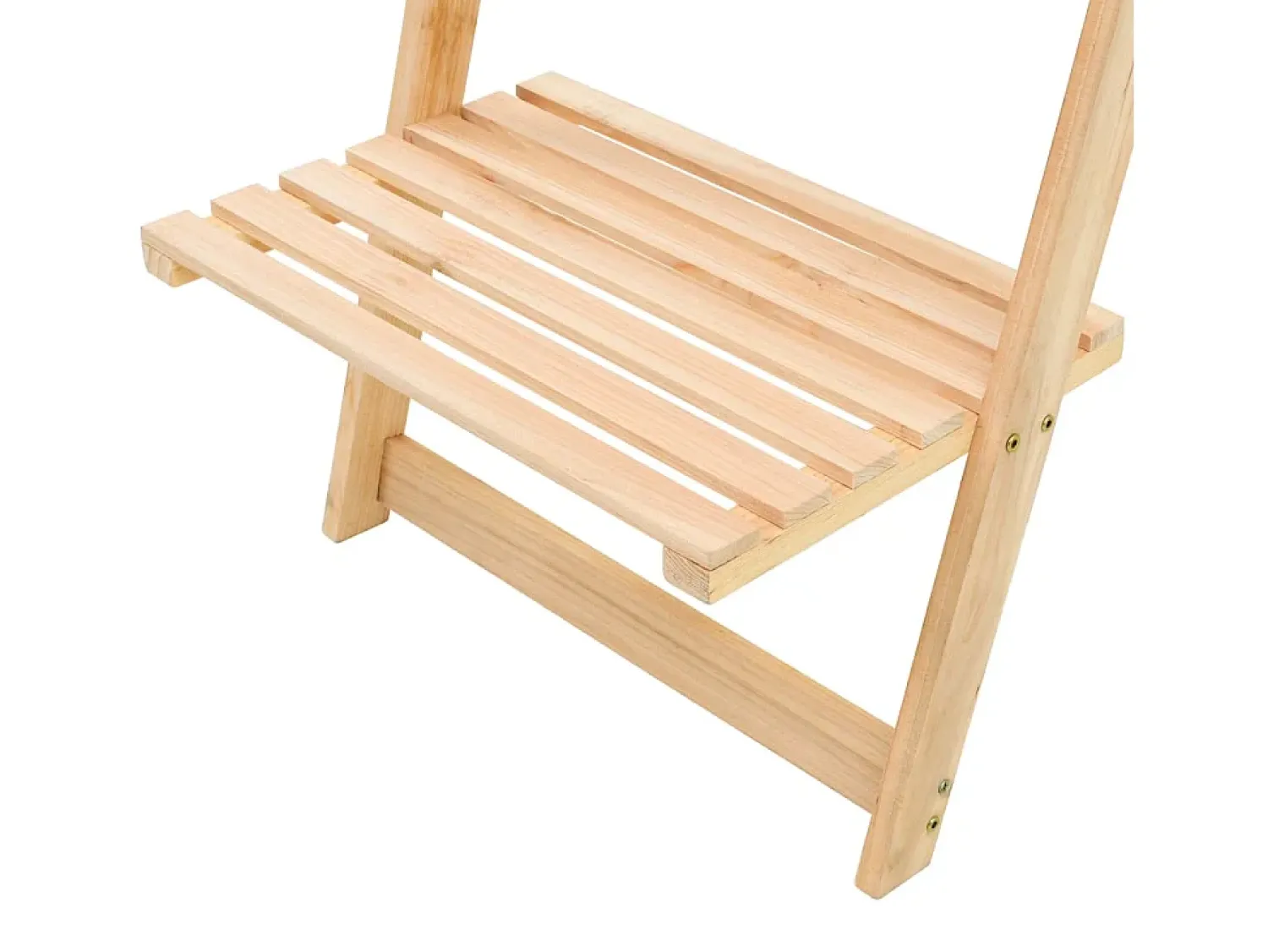 Estante escada de parede madeira de cedro 41,5x30x176 cm PT755879 Bege
