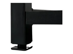 Prateleira*Akord Estante estilo loft com prateleiras de madeira 50 cm Preto, Carvalho Sonoma 50x32x192 cm Preto / Natural claro