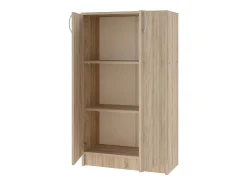 Consola| Estante haaus Flint, 2 portas, Carvalho Sonoma, 70 x 32 x 122 cm Bege