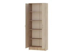 Consola| Estante haaus Flint, 2 portas, Carvalho Sonoma, 70 x 32 x 196 cm Bege