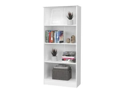 Consola| Estante haaus Flint, 3 prateleiras, , 70 x 32 x 159 cm Branco