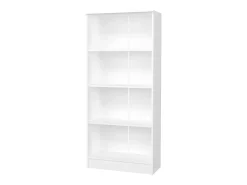 Consola| Estante haaus Flint, 3 prateleiras, , 70 x 32 x 159 cm Branco