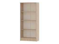Consola| Estante haaus Flint, 3 prateleiras, Carvalho Sonoma, 70 x 32 x 159 cm Bege