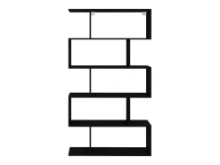 Hot Estante haaus Kimo, 5 compartimentos, , 90 x 20 x 160 cm Preto
