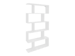 Biblioteca* Estante haaus Kimo, 5 compartimentos, , 90 x 20 x 160 cm Branco