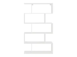 Biblioteca* Estante haaus Kimo, 5 compartimentos, , 90 x 20 x 160 cm Branco