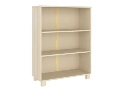 Biblioteca| Estante HAMAR 85x35x112 cm pinho maciço -mel PT714422 Castanho