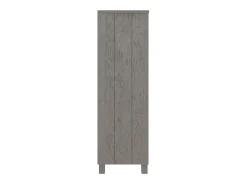 Estante HAMAR 85x35x112 cm pinho maciço cinza-claro PT489441^ Biblioteca