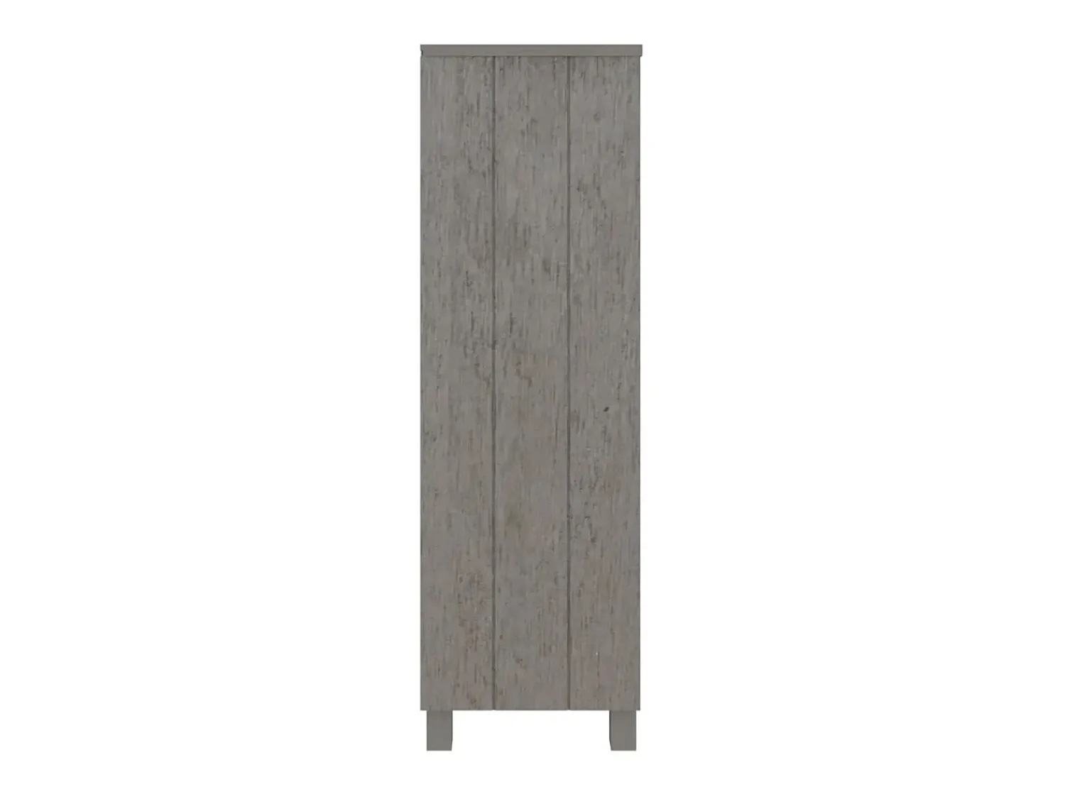 Estante HAMAR 85x35x112 cm pinho maciço cinza-claro PT489441^ Biblioteca