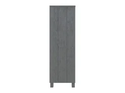 Clearance Estante HAMAR 85x35x112 cm pinho maciço cinza-escuro PT668754 Cinzento