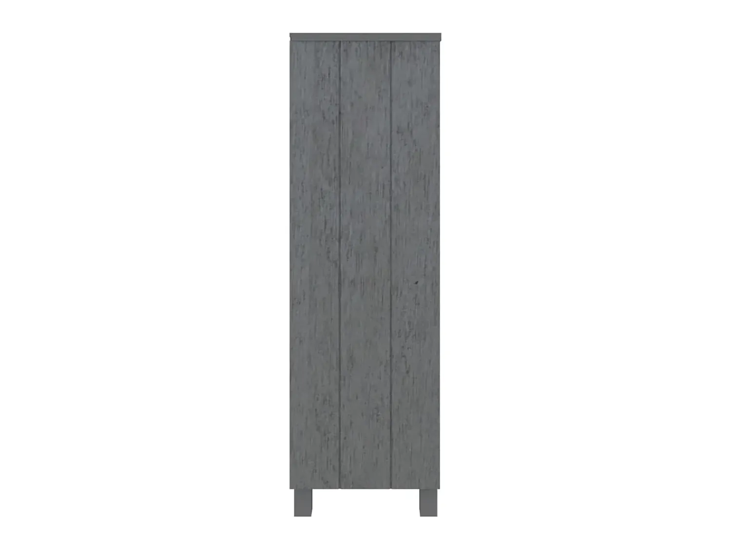 Clearance Estante HAMAR 85x35x112 cm pinho maciço cinza-escuro PT668754 Cinzento