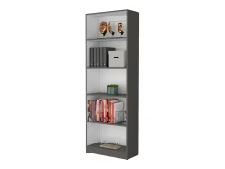 Prateleira*TuHome Estante Home em melamina com 5 prateleiras , 180.59 cm X 62.73 cm X 29.71 cm , Multicolorido Multicor