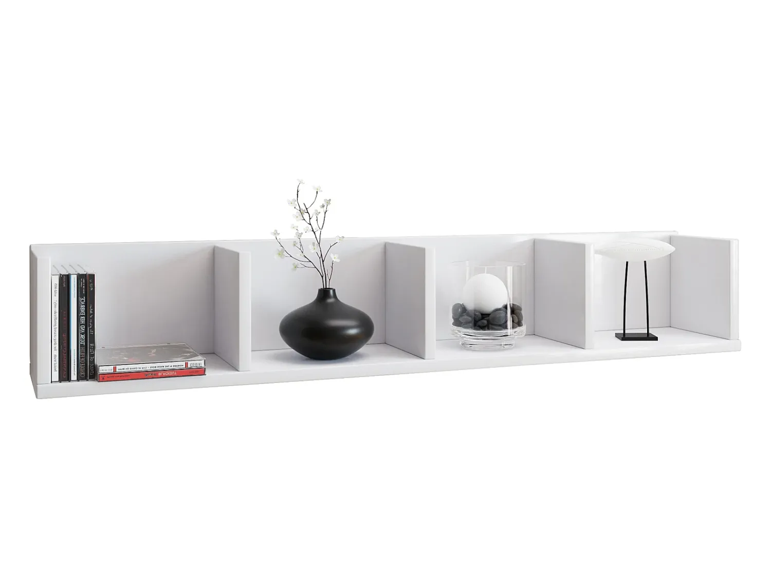 Best VCM Estante Honsa Branco A. 97 x L. 15 x P. 17 cm Multicor