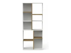 Sale Estante horizontal AMBIHOME ESSENCE - /Carvalho, C78xP36xA183cm Branco
