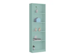 Prateleira|duehome Estante Infantil Juvenil I-Joy Melamina Verde 52x180x25 cm Verde claro