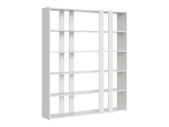 Biblioteca*ITAMOBY Estante Kato A cinza branca Branco
