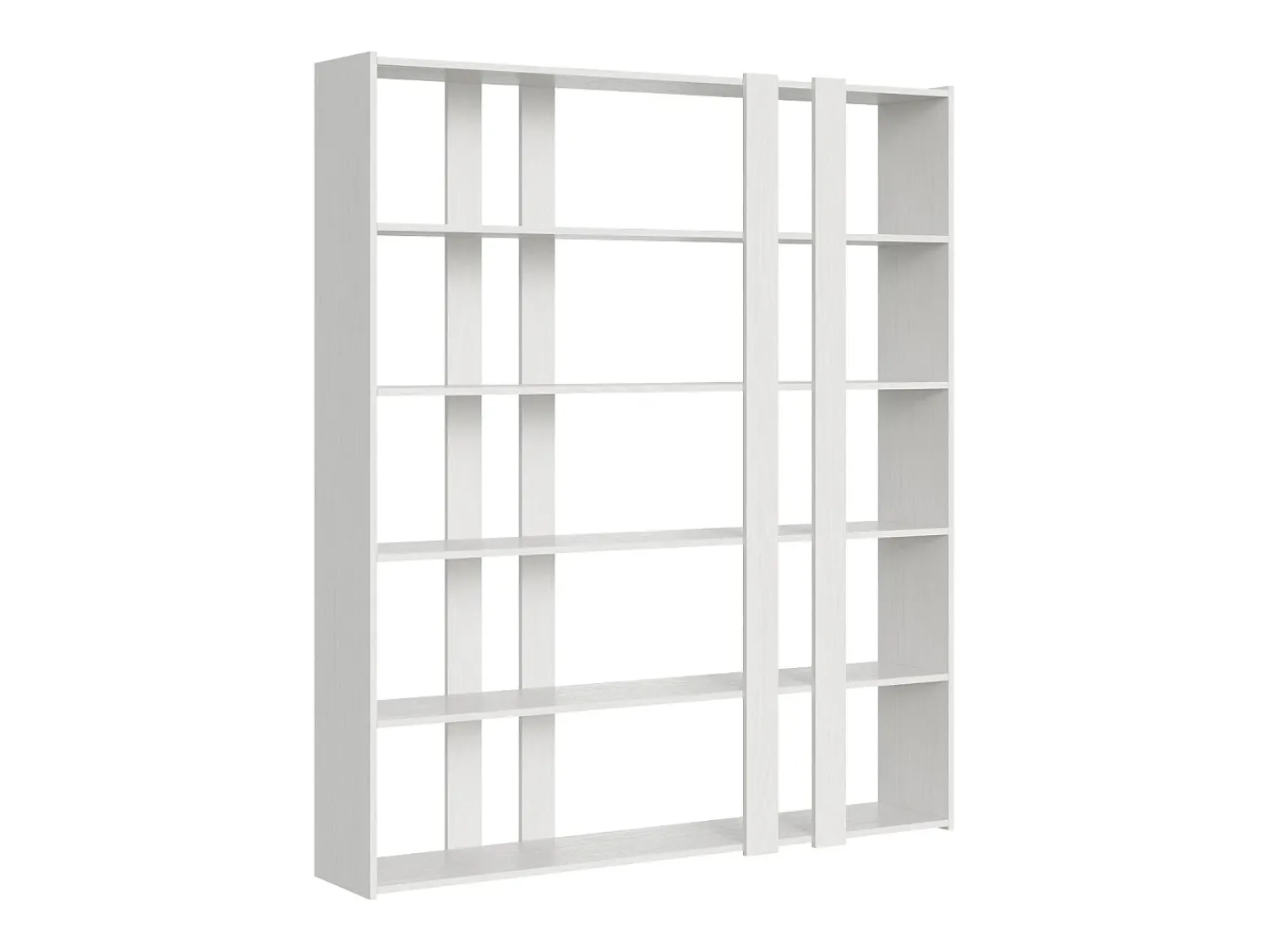Biblioteca*ITAMOBY Estante Kato A cinza branca Branco
