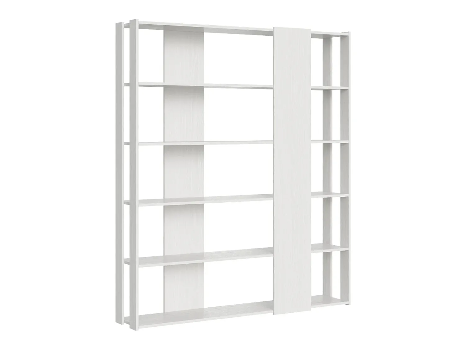 Biblioteca|ITAMOBY Estante Kato B cinza branca Branco