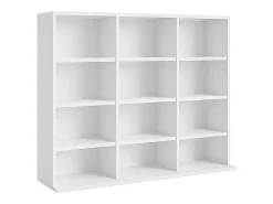 Móvel De Arrumação|VCM Estante Megosa Branco A. 82 x L. 102 x P. 23 cm Multicor