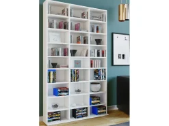 VCM Estante Megosa Branco A. 181 x L. 102 x P. 23 cm^ Móvel De Arrumação