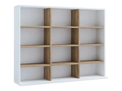 Sale VCM Estante Megosa Branco/carvalho de mel A. 82 x L. 102 x P. 23 cm Multicor