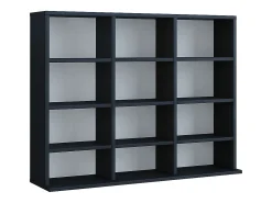 Móvel De Arrumação|VCM Estante Megosa Preto A. 82 x L. 102 x P. 23 cm Multicor