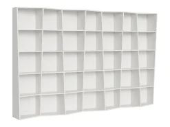 Hot ITAMOBY Estante moderna Trek 7 elementos cinza branca Branco