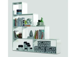 Hot Loungitude Estante Moderna Valeria - Branco