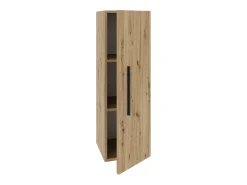 Prateleira* Estante modular haaus Kos, 1 porta, Carvalho artesanal, 30 x 30 x 95 cm Creme