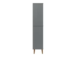 vidaxl Estante MOLDE 85x35x170,5 cm pinho maciço^ Vitrina