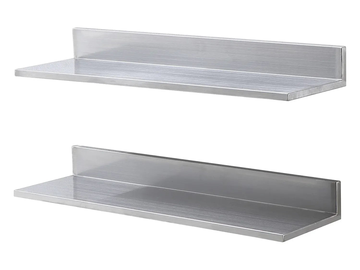 Hot Estante Mural SucceBuy em Aço Inox 30 x 8,6 para Cozinha E Restaurante Prateado