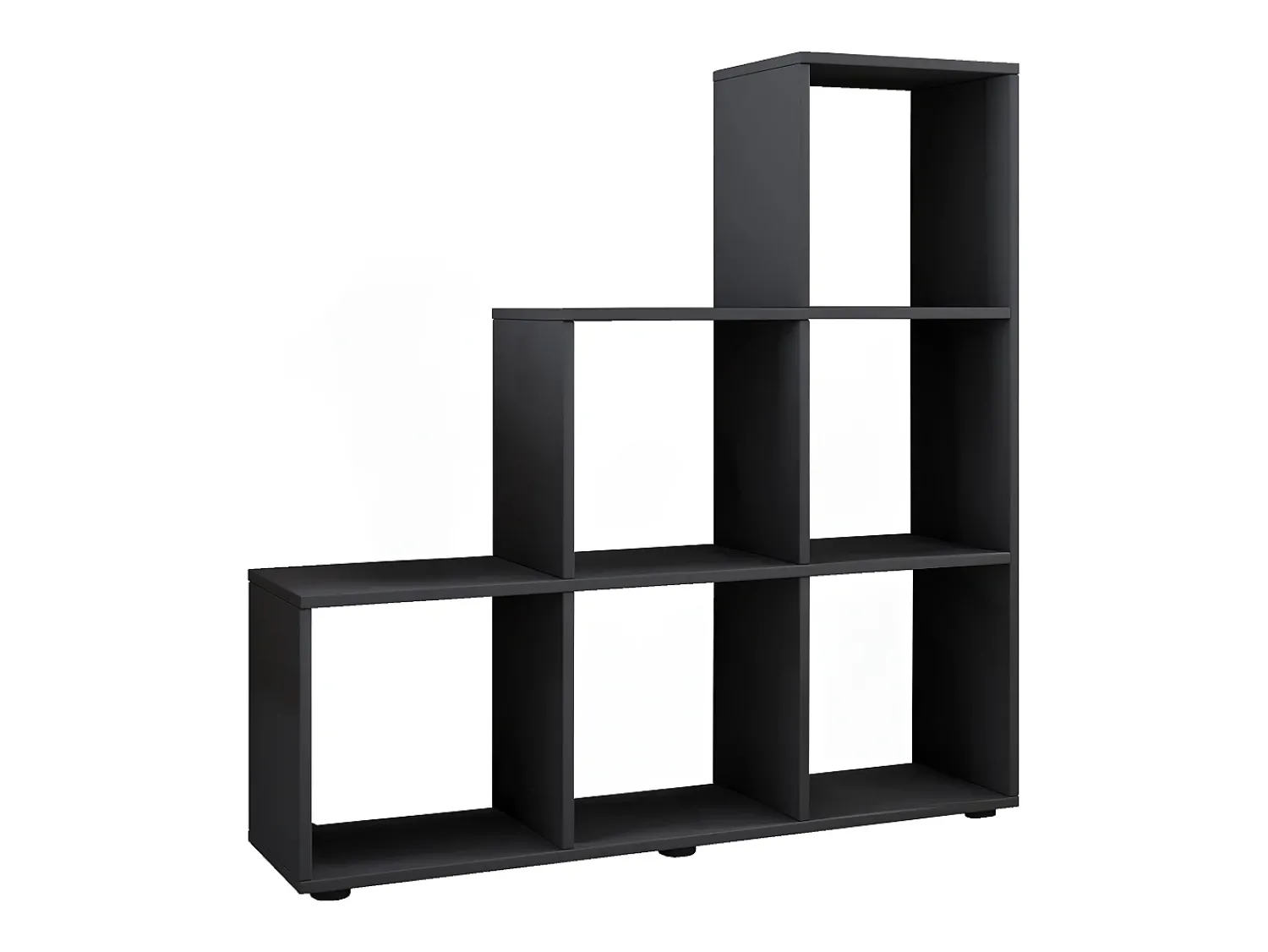 Prateleira*VCM Estante Nitas Preto A. 105 x L. 108 x P. 29 cm Multicor