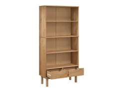 Online Estante OTTA c/ 2 gavetas pinho maciço PT964139 Castanho