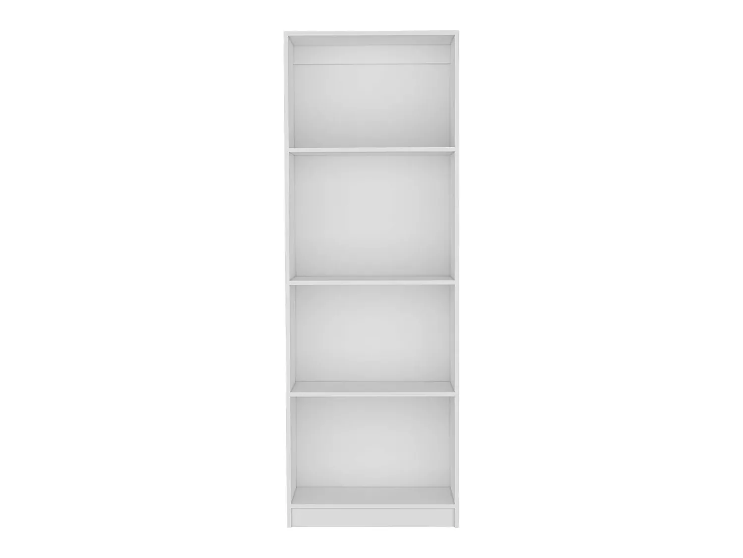TuHome Estante para escritório em casa em melamina com 4 prateleiras abertas, 180.60 cm X 62.73 cm X 29.71 cm ,^ Biblioteca