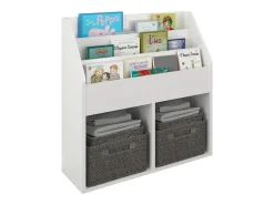 Consola| Estante para revistas Lugo, , 72 x 31 x 79 cm Branco